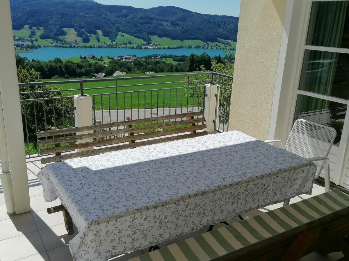 Wunderschoene Ferienwohnung Mit Seeblick Zell am Moos Eksteriør bilde