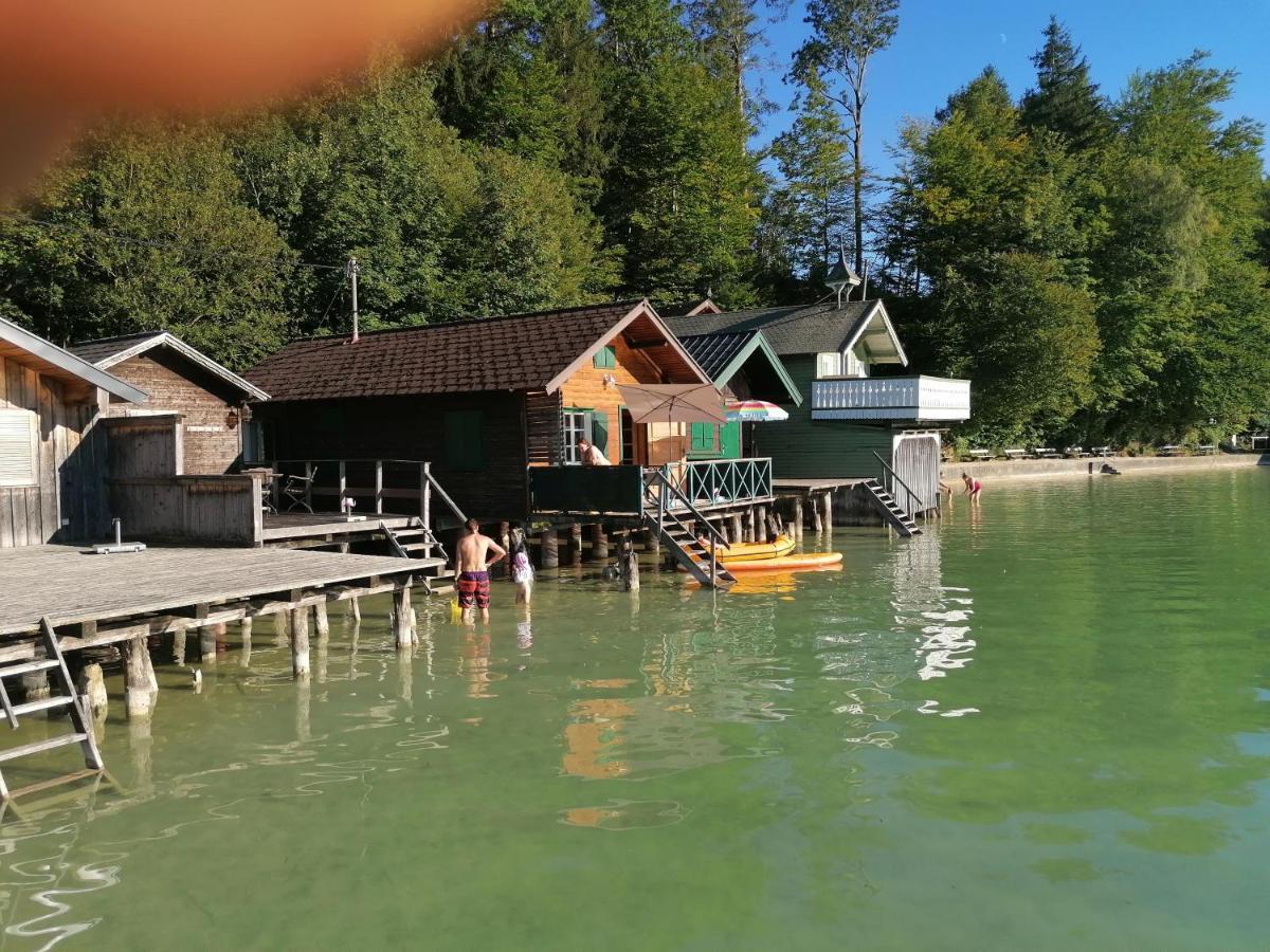 Wunderschoene Ferienwohnung Mit Seeblick Zell am Moos Eksteriør bilde